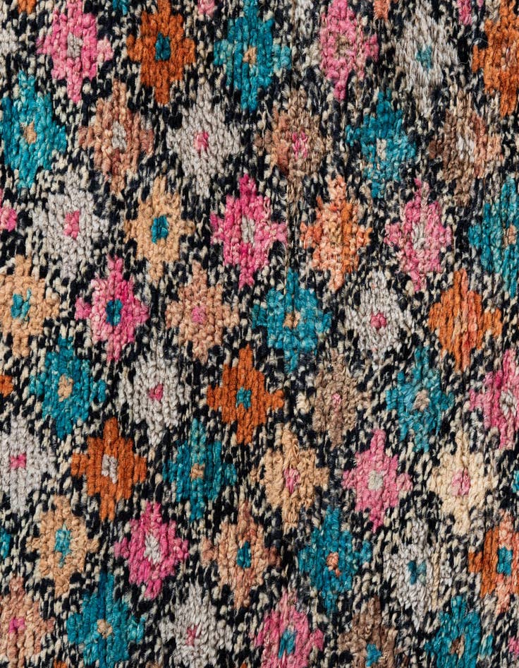 Detail image of  3' 2 x 5' 2  Hand Knotted Balouch Wool Rug