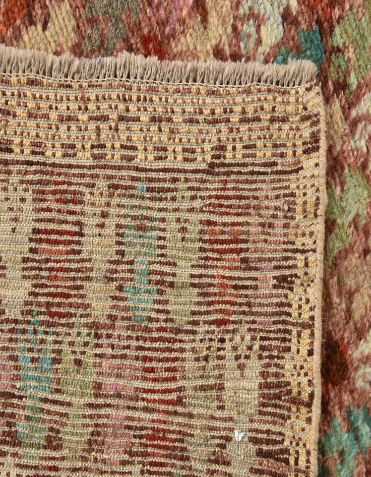 Detail image of  3' 8 x 6'  Hand Knotted Balouch Wool Rug