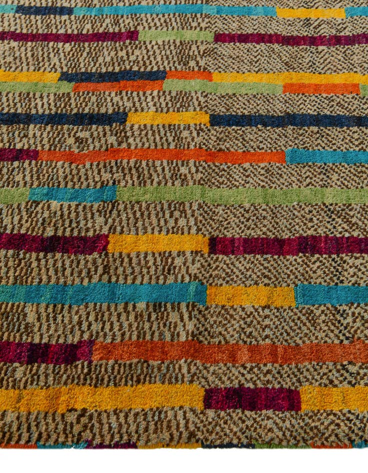 Detail image of 4' 4 x 6' 1 Hand Knotted Balouch Wool Rug