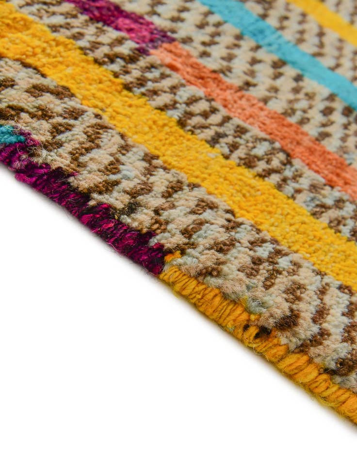 Detail image of 4' 4 x 6' 1 Hand Knotted Balouch Wool Rug