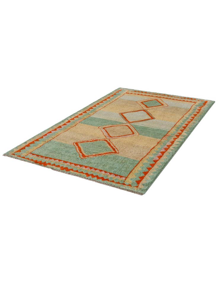 Detail image of 3' 3 x 5' 6 Hand Knotted Balouch Wool Rug