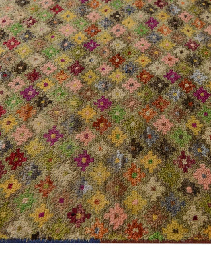 Detail image of 3' 2 x 5' Hand Knotted Balouch Wool Rug