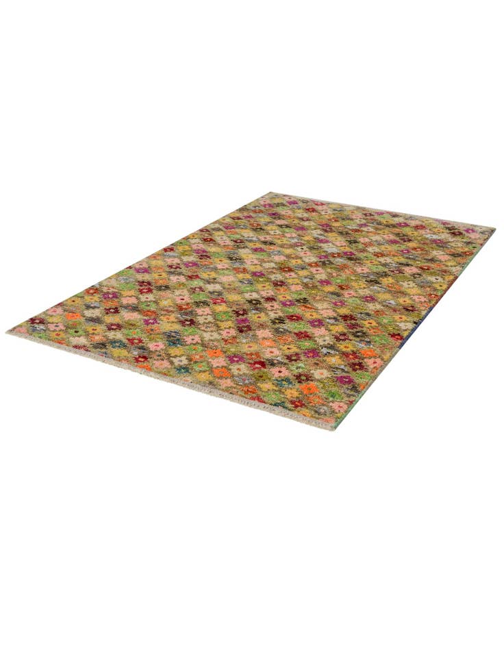 Detail image of 3' 2 x 5' Hand Knotted Balouch Wool Rug