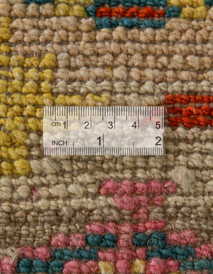 Detail image of 3' 1 x 4' 10 Hand Knotted Balouch Wool Rug