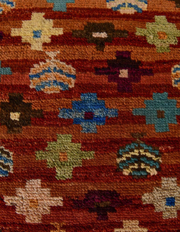 Detail image of 3' 3 x 4' 9 Hand Knotted Balouch Wool Rug