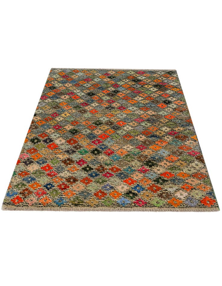 Detail image of 3' 3 x 4' 10 Hand Knotted Balouch Wool Rug