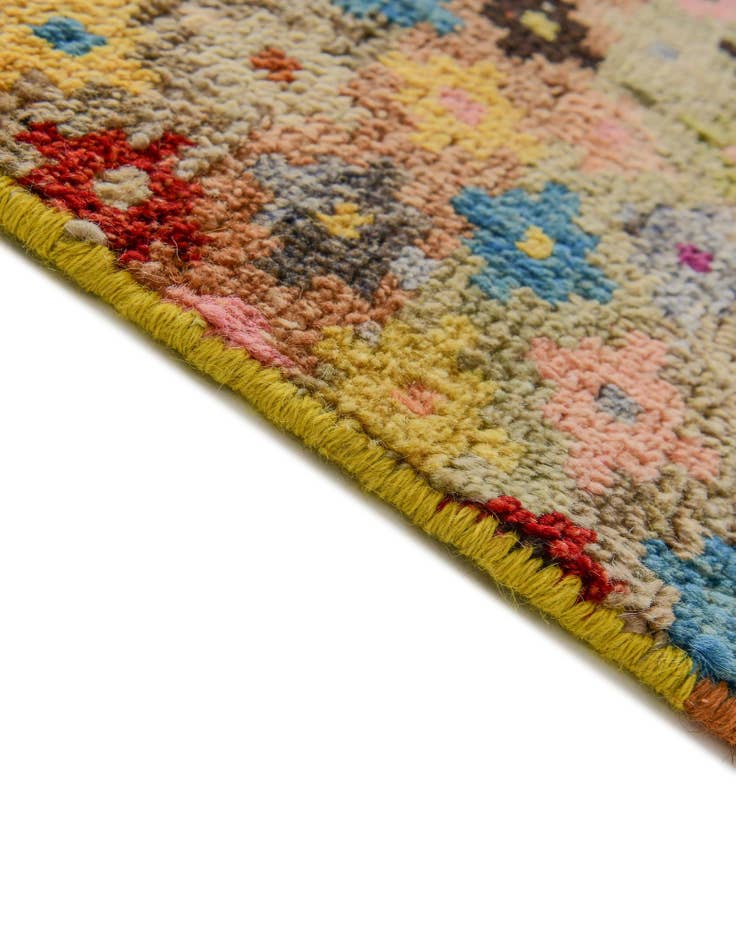 Detail image of 3' 4 x 5' Hand Knotted Balouch Wool Rug
