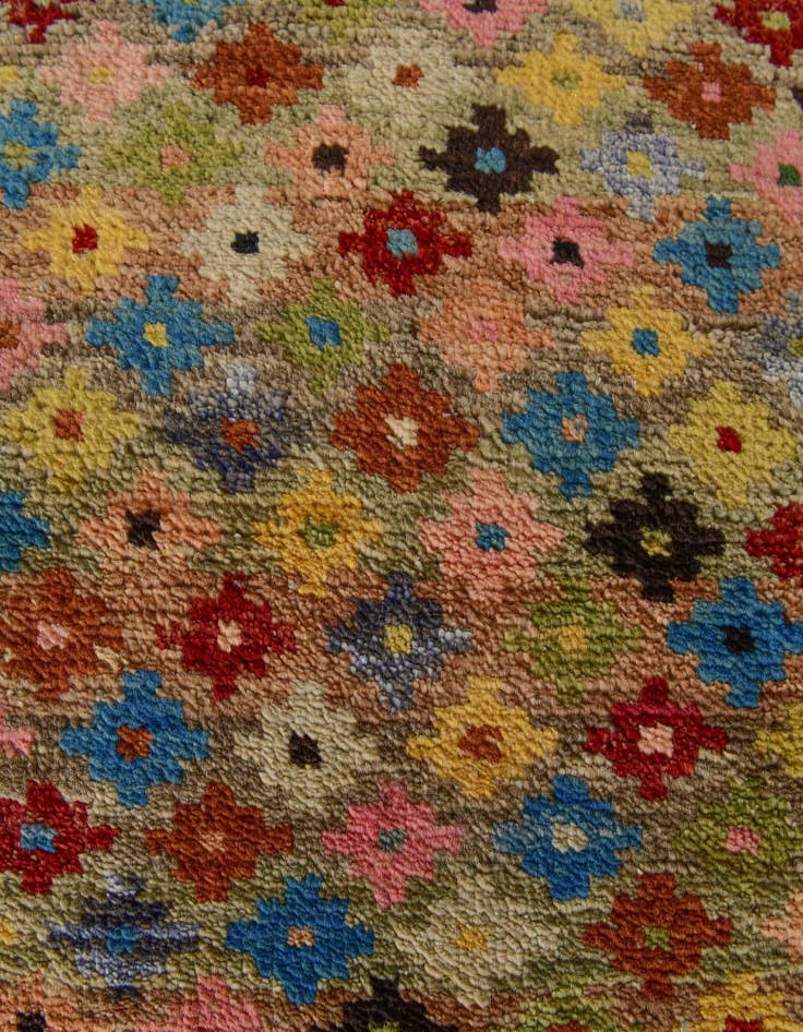 Detail image of 3' 4 x 5' Hand Knotted Balouch Wool Rug