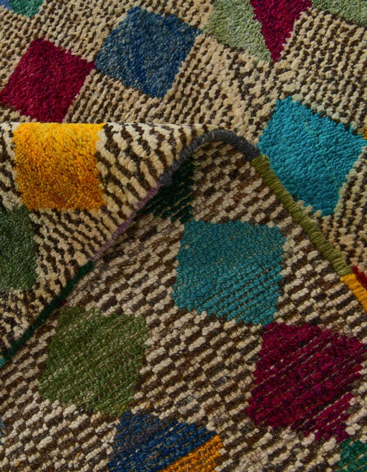 Detail image of 5' 10 x 8' 3 Hand Knotted Balouch Wool Rug