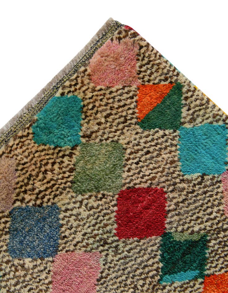 Detail image of 5' 10 x 8' 3 Hand Knotted Balouch Wool Rug