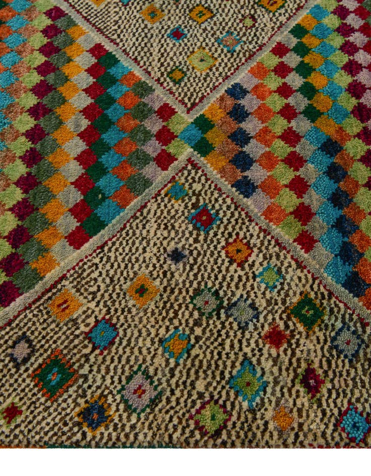 Detail image of 3' 3 x 5' 3 Hand Knotted Balouch Wool Rug
