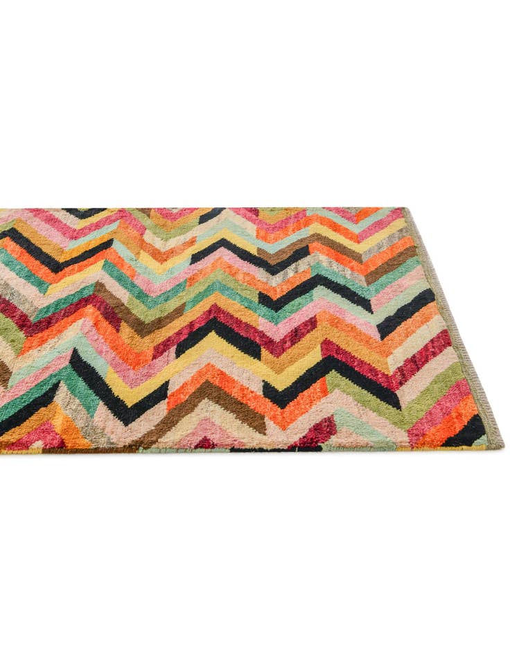 Detail image of 3' 4 x 5' 1 Hand Woven Balouch Wool Rug