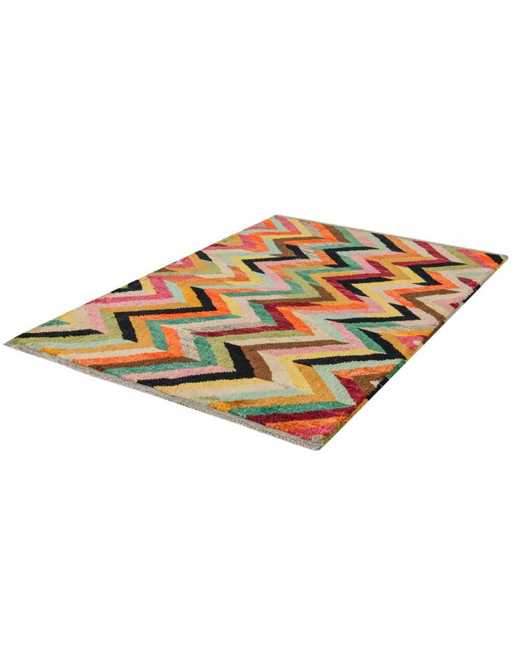 Detail image of 3' 4 x 5' 1 Hand Woven Balouch Wool Rug