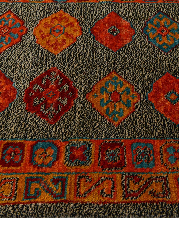 Detail image of 3' 3 x 5' 2 Hand Woven Balouch Wool Rug