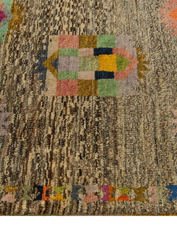 Detail image of 3' 2 x 5' 2 Hand Knotted Balouch Wool Rug