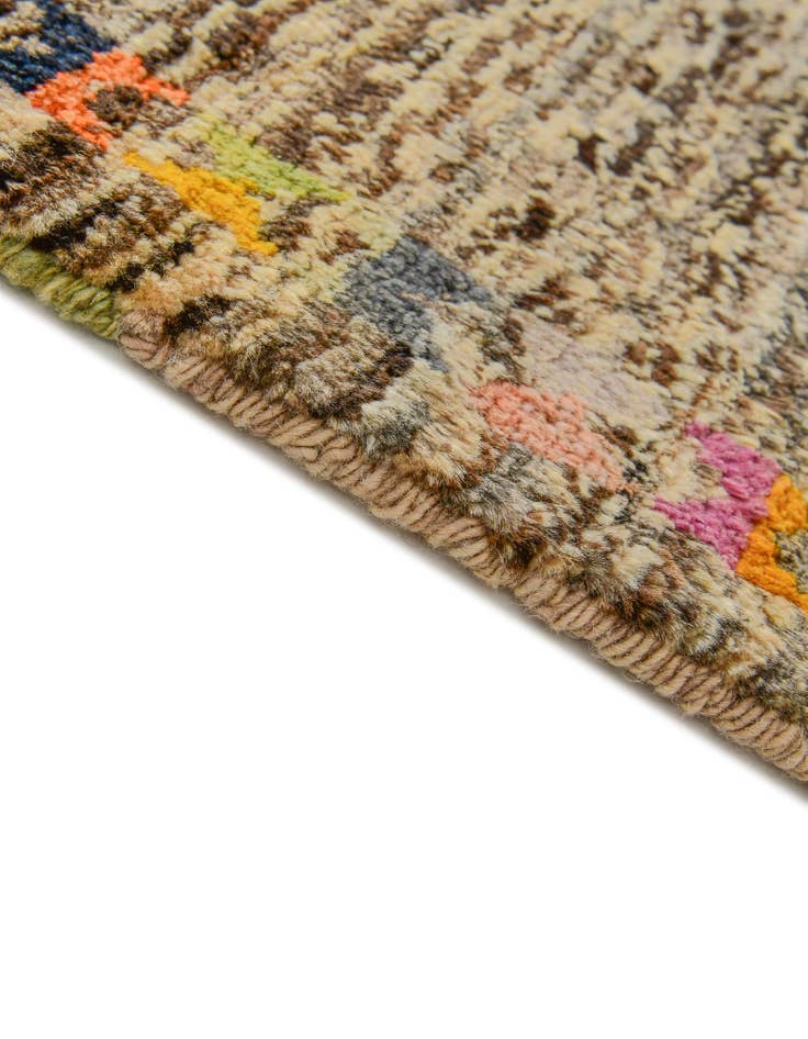Detail image of 3' 2 x 5' 2 Hand Knotted Balouch Wool Rug
