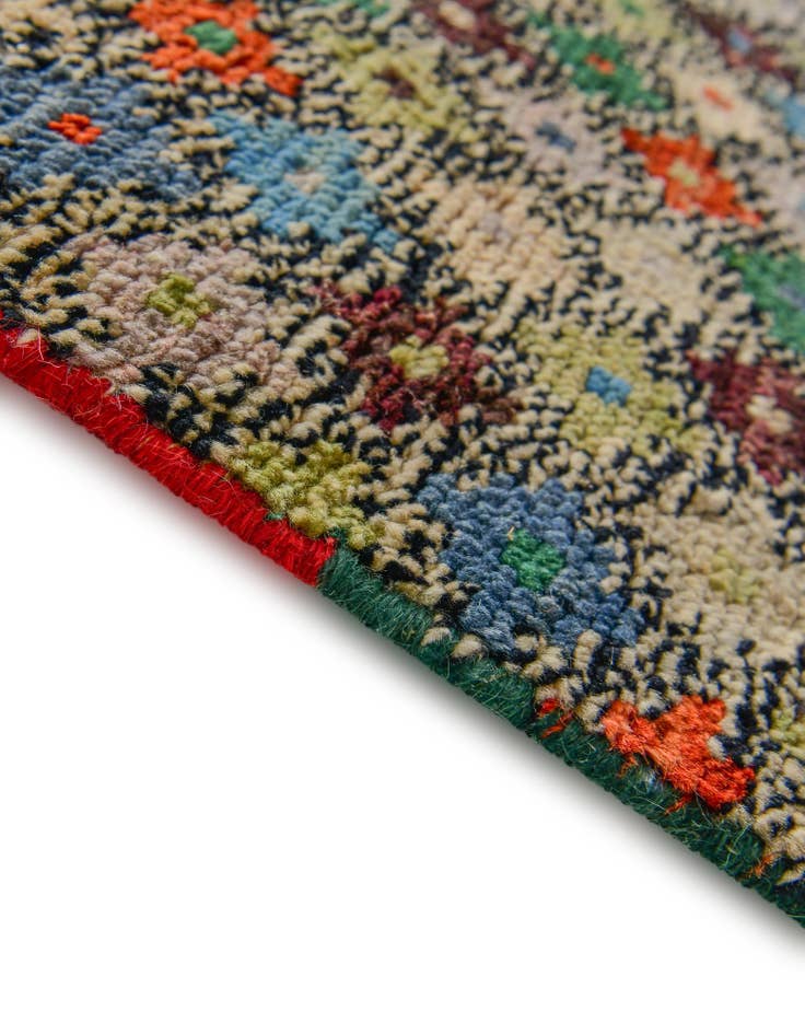 Detail image of 3' 3 x 5' 3 Hand Knotted Balouch Wool Rug