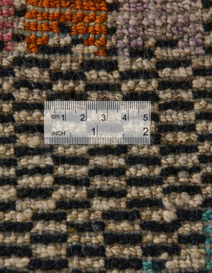 Detail image of 2' 8 x 4' 2 Hand Woven Balouch Wool Rug