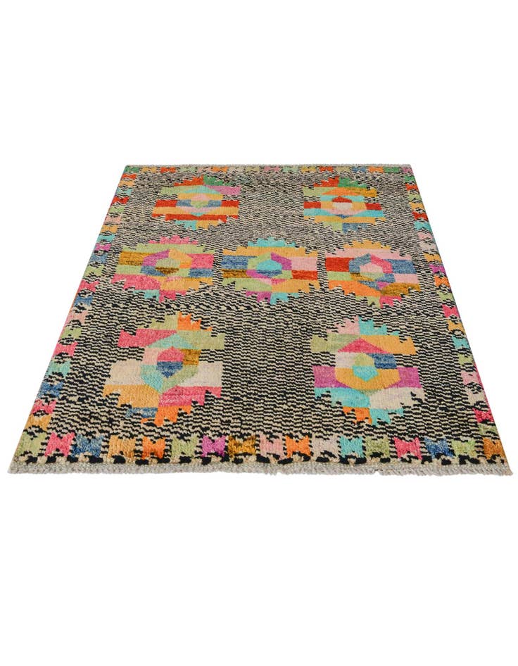 Detail image of 2' 8 x 4' 2 Hand Woven Balouch Wool Rug