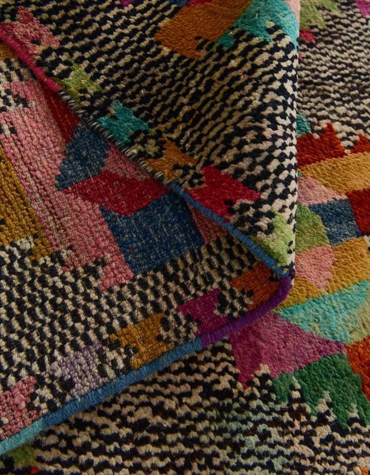 Detail image of 2' 8 x 4' 2 Hand Woven Balouch Wool Rug