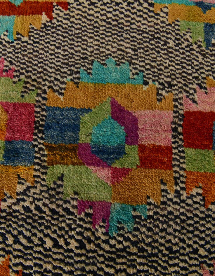 Detail image of 2' 8 x 4' 2 Hand Woven Balouch Wool Rug