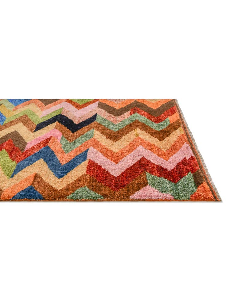 Detail image of 2' 9 x 3' 11 Hand Knotted Balouch Wool Rug