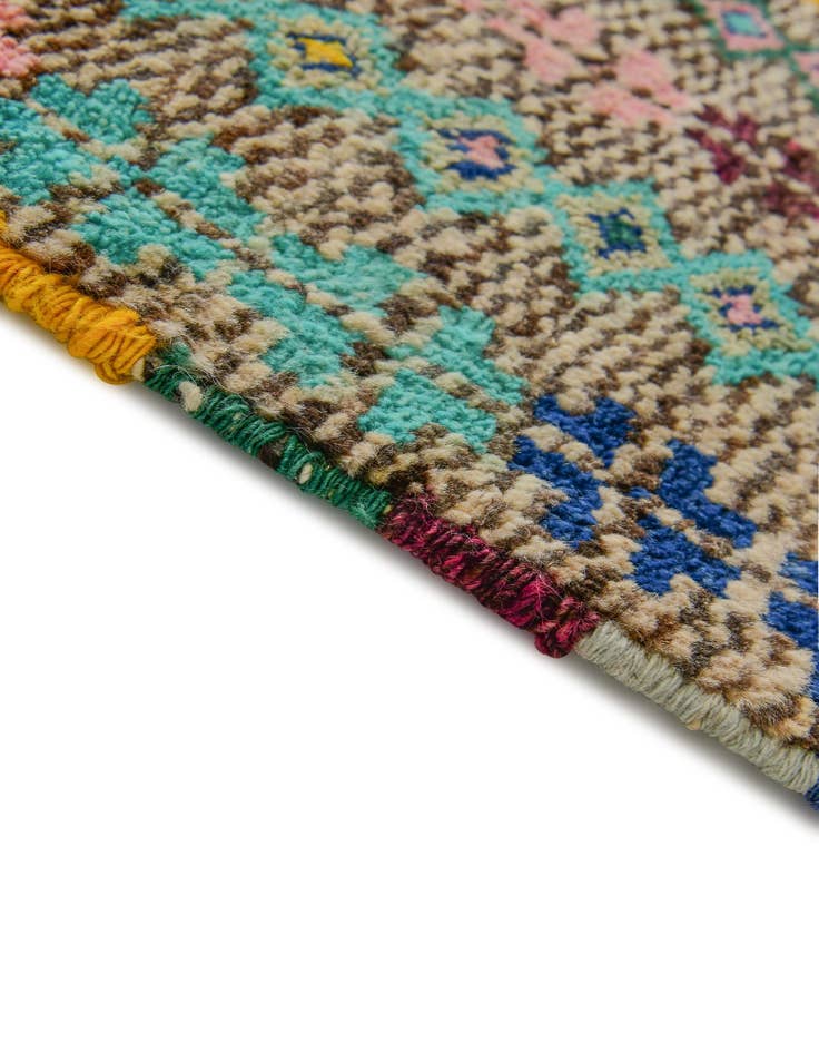 Detail image of 2' 11 x 4' 2 Hand Knotted Balouch Wool Rug
