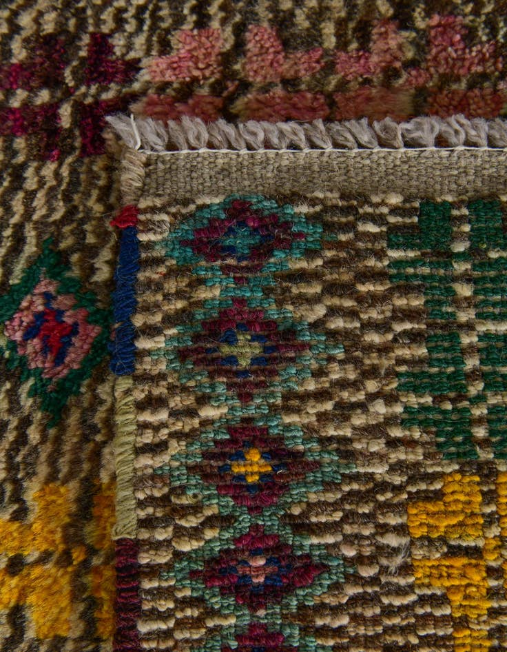 Detail image of 2' 11 x 4' 2 Hand Knotted Balouch Wool Rug