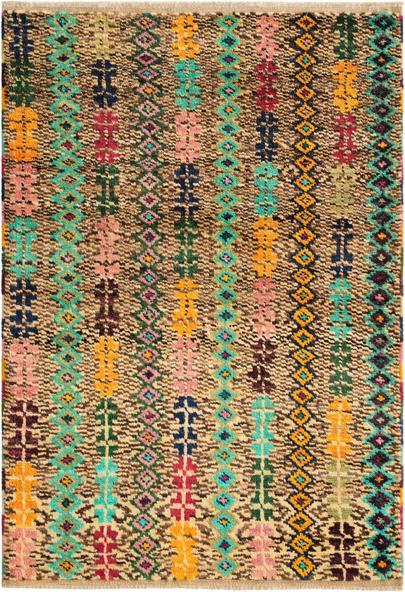 2' 11 x 4' 2 Hand Knotted Balouch Wool Rug