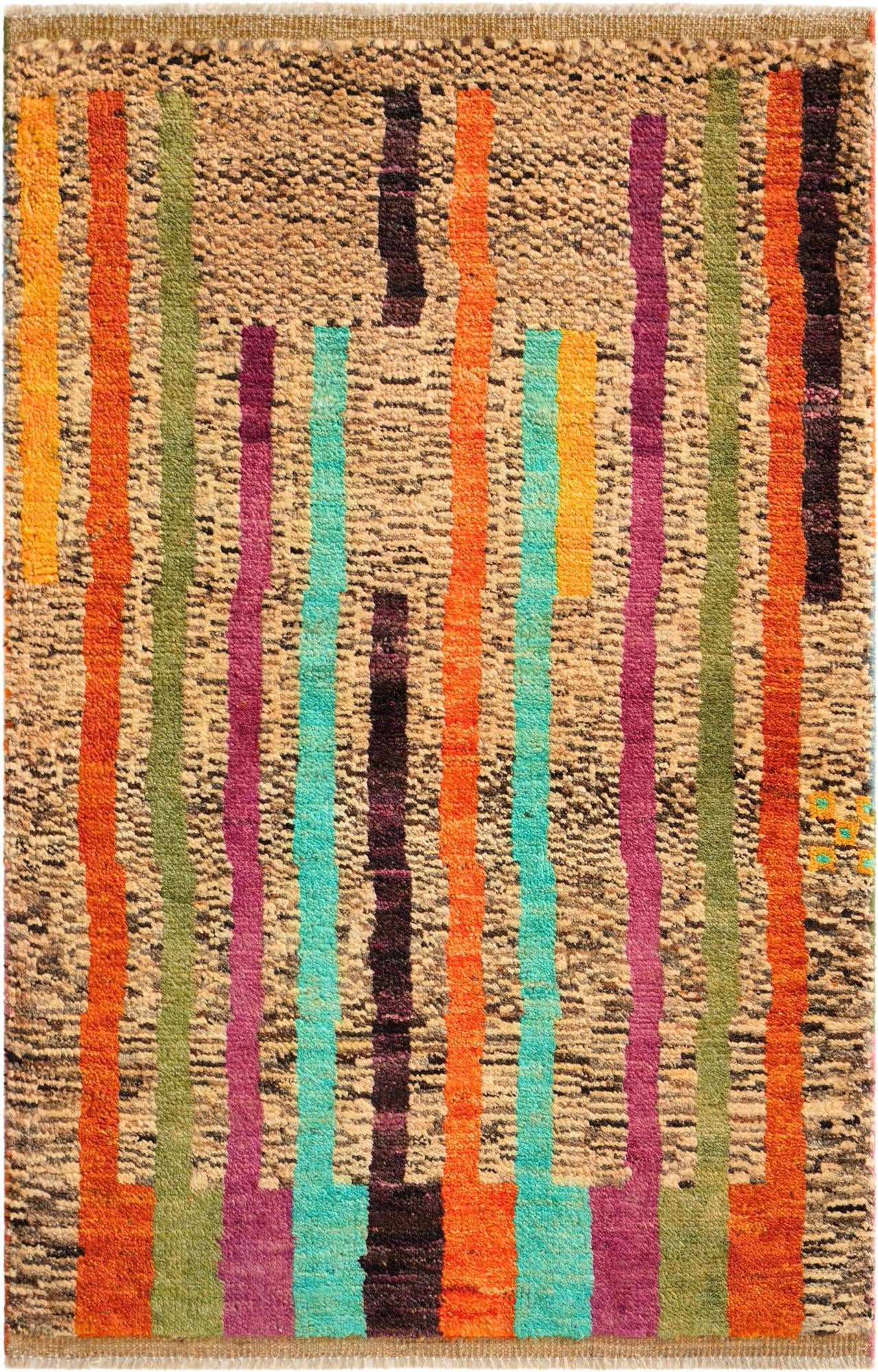 2' 9 x 4' 3 Balouch Wool Rug