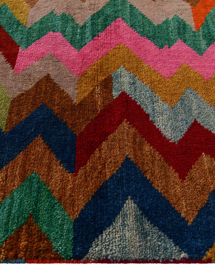 Detail image of 2' 9 x 4' 1 Hand Knotted Balouch Wool Rug