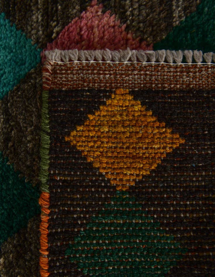 Detail image of 2' 9 x 4' 2 Hand Knotted Balouch Wool Rug