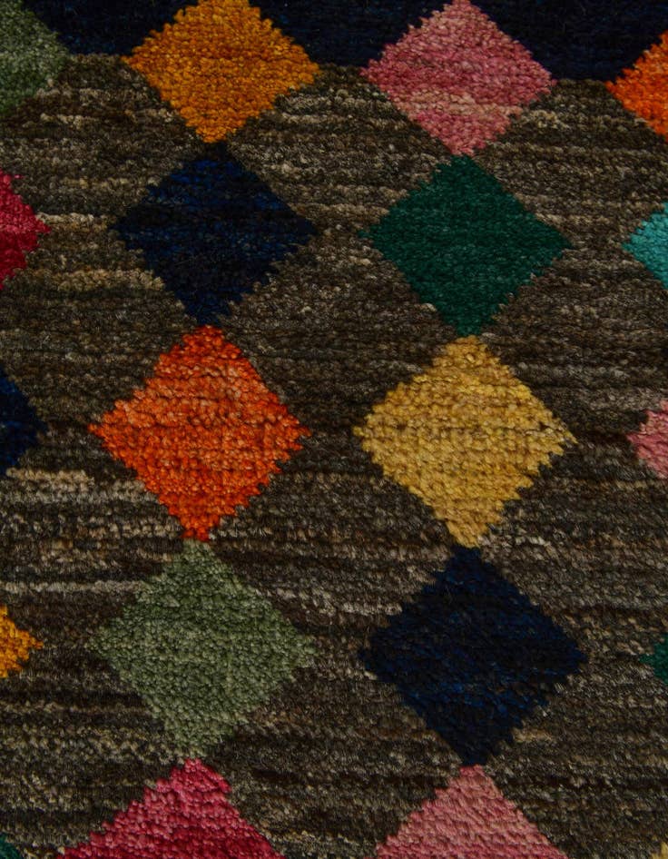 Detail image of 2' 9 x 4' 2 Hand Knotted Balouch Wool Rug
