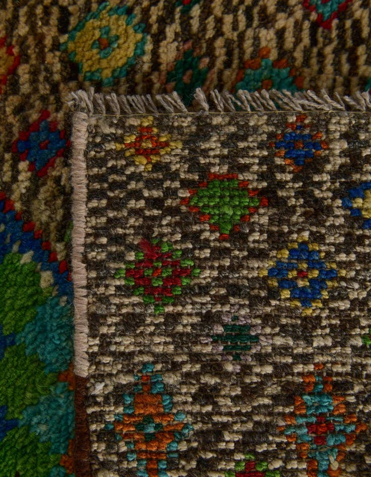 Detail image of 2' 9 x 3' 8 Hand Woven Balouch Wool Rug