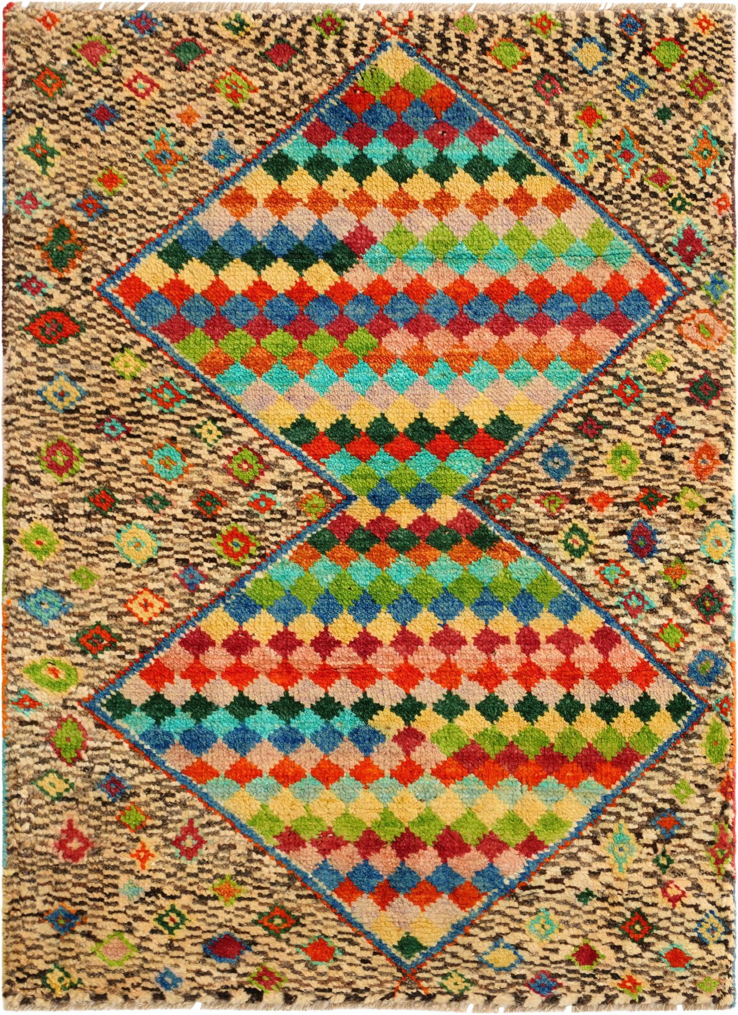 2' 9 x 3' 8 Hand Woven Balouch Wool Rug