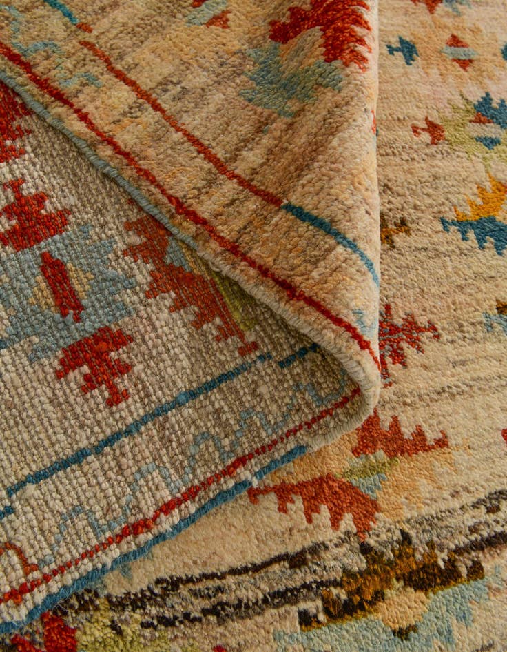 Detail image of 4' 4 x 6' 2 Hand Knotted Balouch Wool Rug