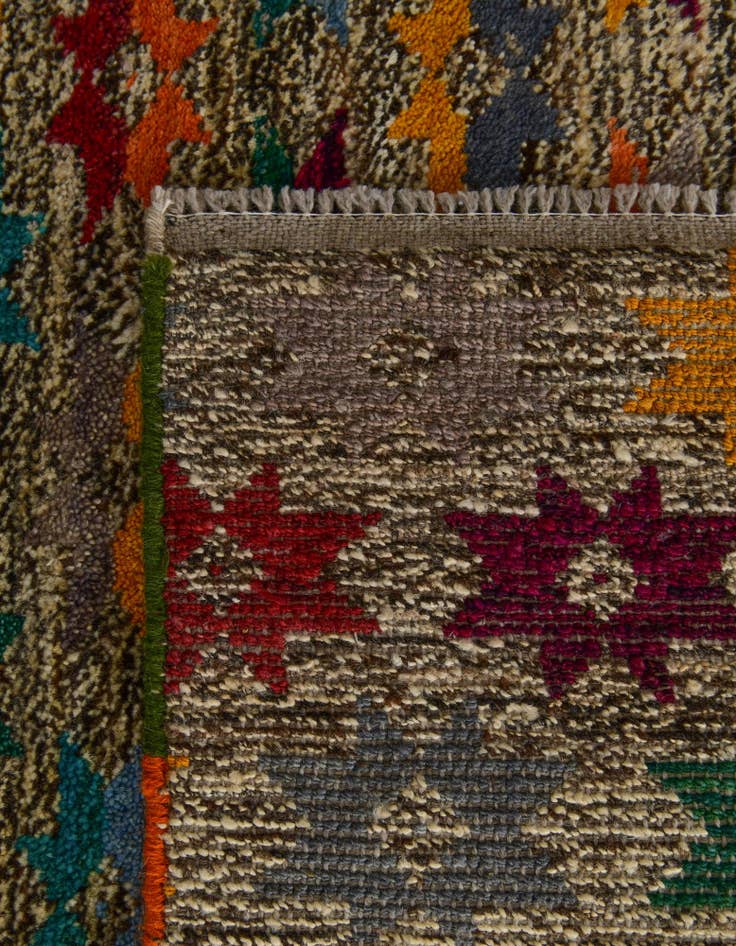 Detail image of 4' 3 x 6' Hand Knotted Balouch Wool Rug