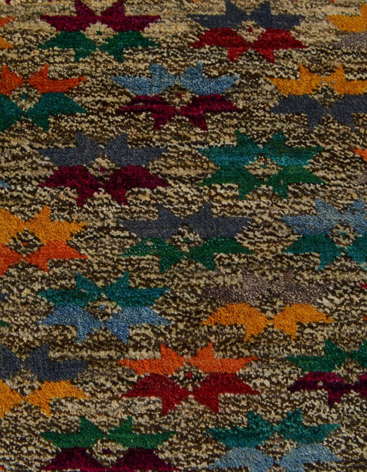 Detail image of 4' 3 x 6' Hand Knotted Balouch Wool Rug