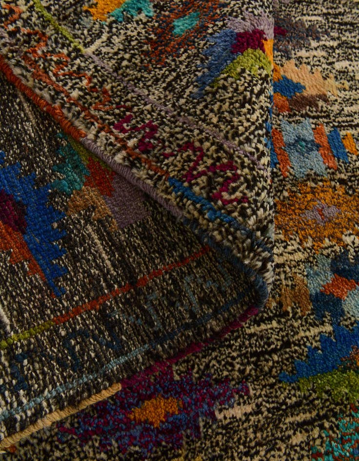 Detail image of 4' 5 x 6' 2 Hand Knotted Balouch Wool Rug