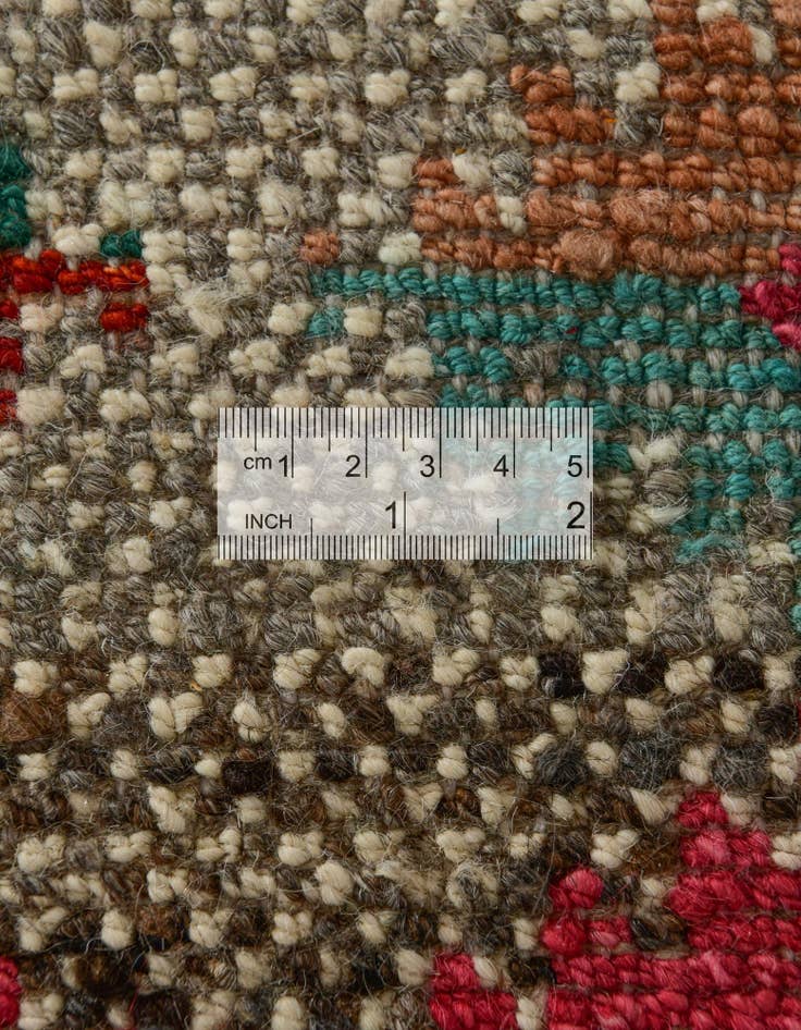 Detail image of 6' x 7' 11 Hand Knotted Balouch Wool Rug
