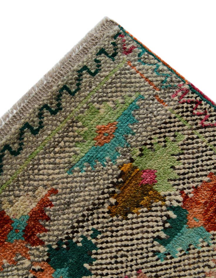 Detail image of 6' x 7' 11 Hand Knotted Balouch Wool Rug