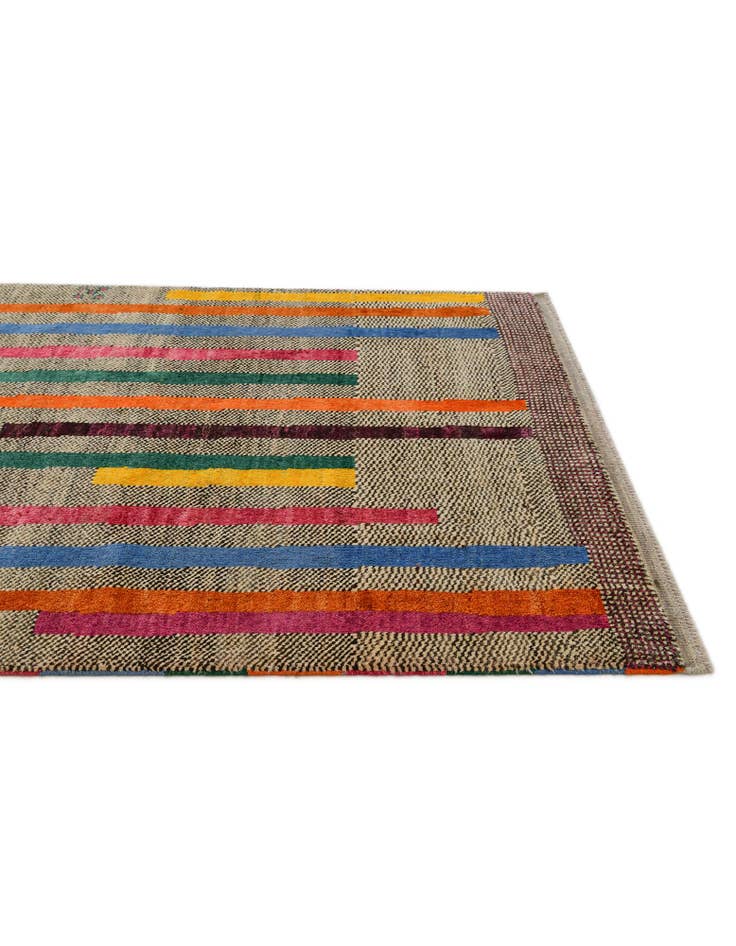 Detail image of 4' 4 x 6' 5 Hand Knotted Balouch Wool Rug