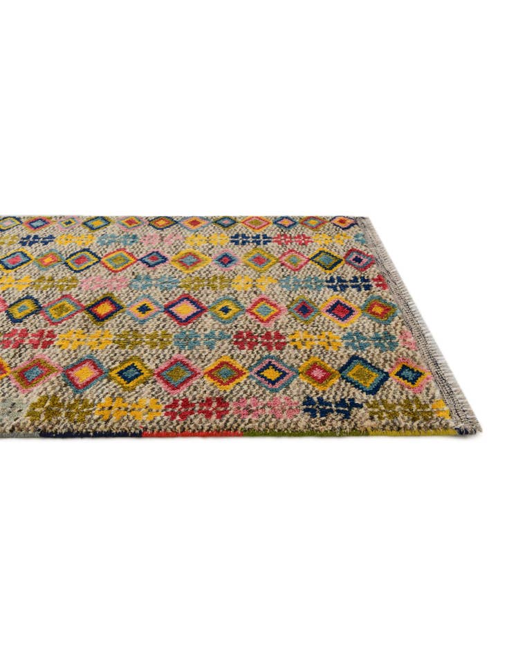 Detail image of 2' 7 x 4' Hand Knotted Balouch Wool Rug