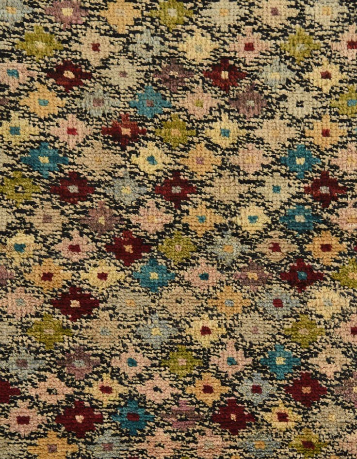 Detail image of  3' 2 x 5' 3  Hand Knotted Balouch Wool Rug