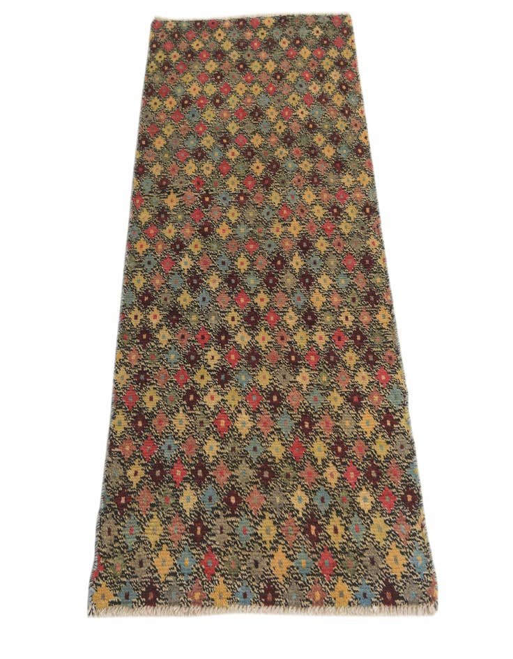 Detail image of  3' x 5' 3  Hand Knotted Balouch Wool Rug