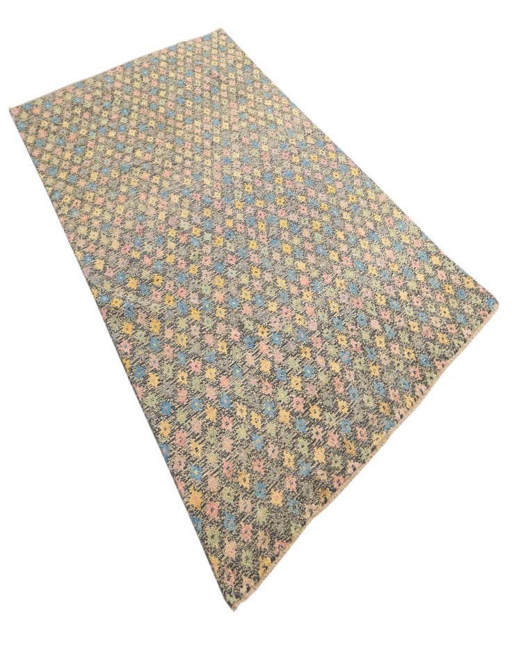 Detail image of  5' 6 x 8' 5  Hand Knotted Balouch Wool Rug