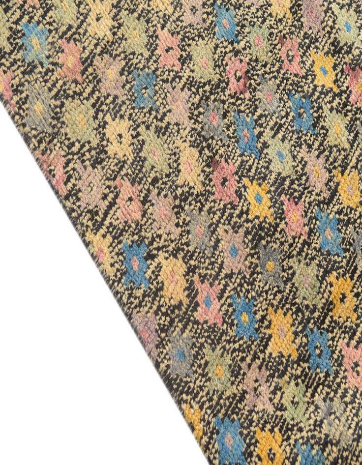 Detail image of  5' 6 x 8' 5  Hand Knotted Balouch Wool Rug