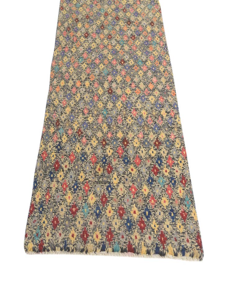 Detail image of  3' 8 x 6'  Hand Knotted Balouch Wool Rug