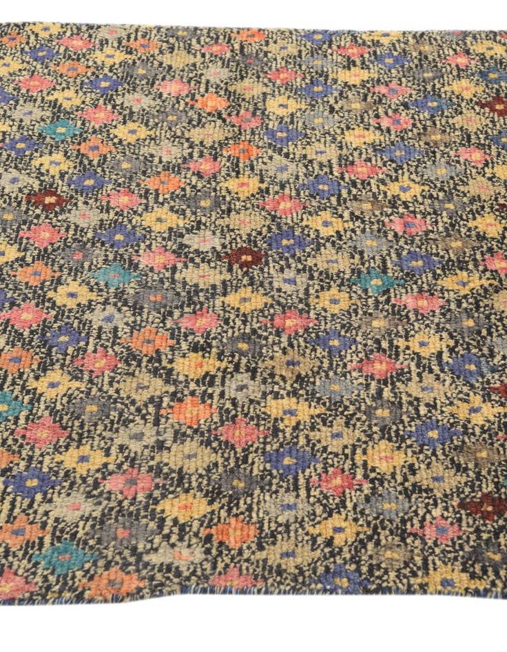 Detail image of  3' 8 x 6'  Hand Knotted Balouch Wool Rug