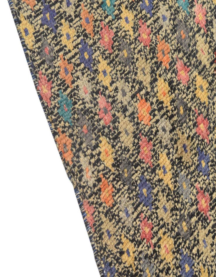 Detail image of  3' 8 x 6'  Hand Knotted Balouch Wool Rug